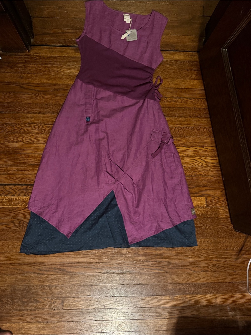 NWT MATILDA JANE Women's Ekaterina Grape Purple Dress, XL, Wonderful Parade - Picture 13 of 13
